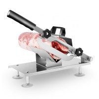 stainless steel multifunction manual frozen mutton beef meat slicer/vegetable fruit spiral slicer/vegetable spiralizer