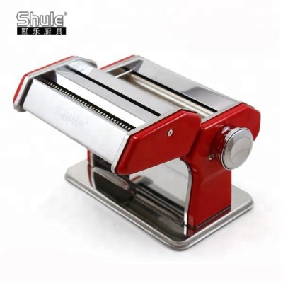 Color Pasta Machine Hand-operated Pasta Making Machine for Fettuccine Stainless Steel Atlas Noodle Maker