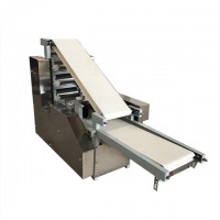 automatic dough sheeter pizza crust machine chapati pressing machine